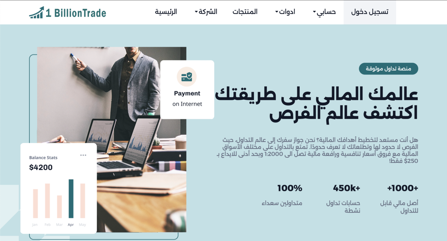 وسيط التداول 1billiontrade - تقييم شركة 1billiontrade - تقييم 1billiontrade - تقييم وسيط التداول 1billiontrade